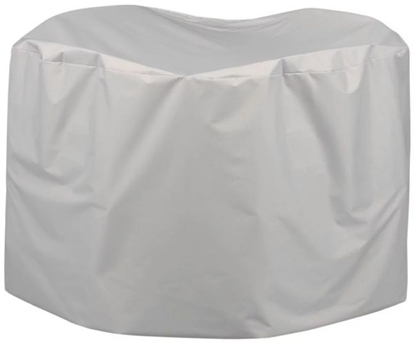 Kettler Abdeckhaube Sitzgruppe Tisch 120 cm + 4 Sessel im geklappten Zustand
