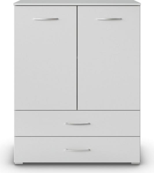 rauch Hochkommode Pure by Aditio, im minimalistischem Design, 2 Schubladen mit Softclose-Funktion