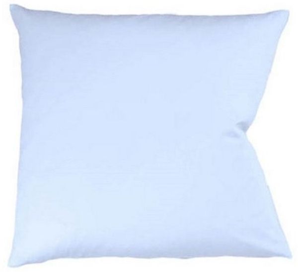 Fleuresse Mako-Satin-Kissenbezug uni colours 6056 bleu Größe 40x40 cm
