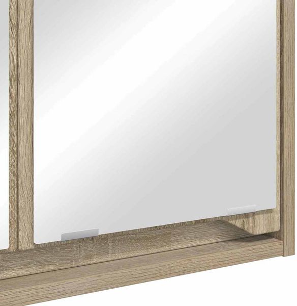 vidaXL Badezimmerspiegelschrank mit Regal Sonoma-Eiche 60 x 20 x 60 cm 888779 Bild 11