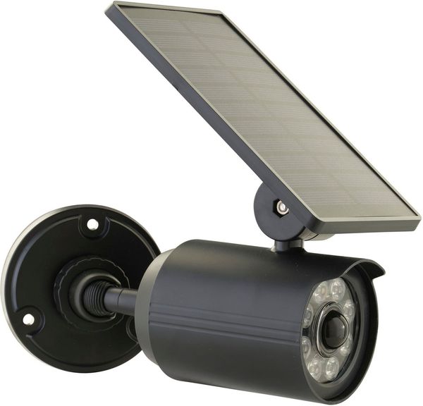 Luxform Gartenleuchte Luxform Solar Palma, LED fest integriert, Warmweiß, Wandleuchte, Solarenergie, Bewegungssensor