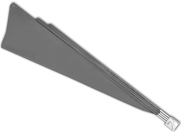 vidaXL Faltbarer Balkonfächer Grau 160×240 cm 41574 Bild 7