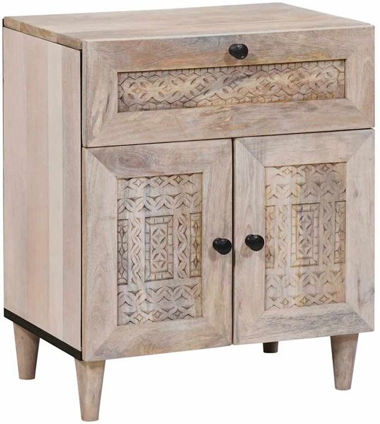 vidaXL Nachttisch Weiß 50 x 33 x 60 cm Holzwerkstoff 4018127
