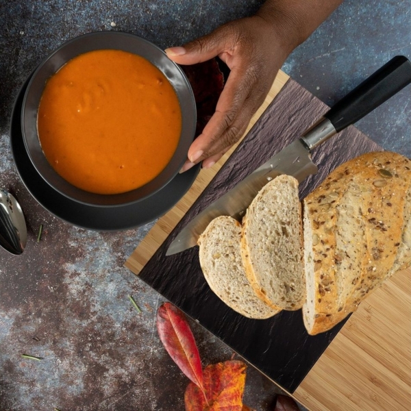 Wenko Schneidbrett Schiefer Servierbrett Bild 2