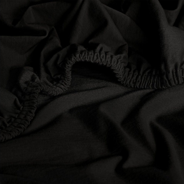 REDBEST Spannbettlaken Spannbettlaken "San Francisco", Jersey, Gummizug: Rundumgummi, (1 Stück), Single-Jersey Uni Bild 3