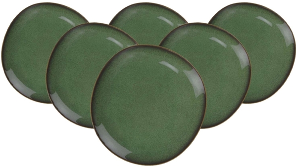 like. by Villeroy & Boch Lave vert Brotteller 17,6 x 16,8 cm 6er Set