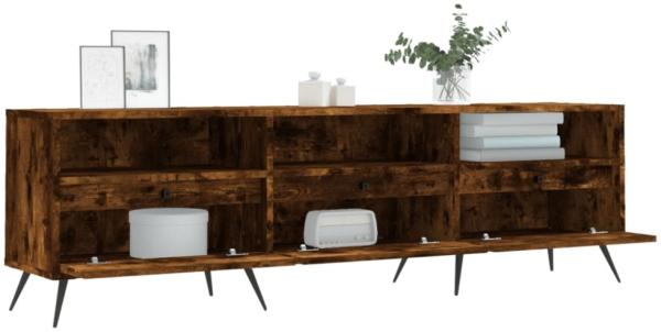 vidaXL TV-Schrank Räuchereiche 150x30x44,5 cm Holzwerkstoff 831257 Bild 11