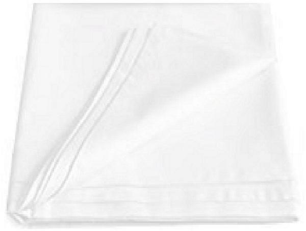 Betttuch ohne Gummizug Bettlaken glatt Haustuch Marke 150 x 260 cm weiss