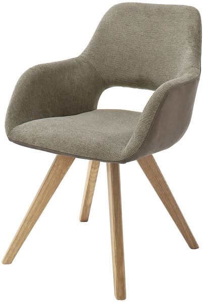 Schalenstuhl >ASELLA< in cappuccino - 56x86x64 (BxHxT)