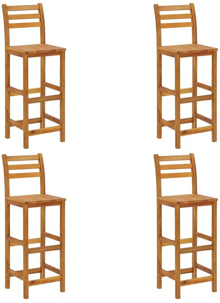 vidaXL 5-tlg. Gartenbar-Set Massivholz Akazie 3154383 Bild 5