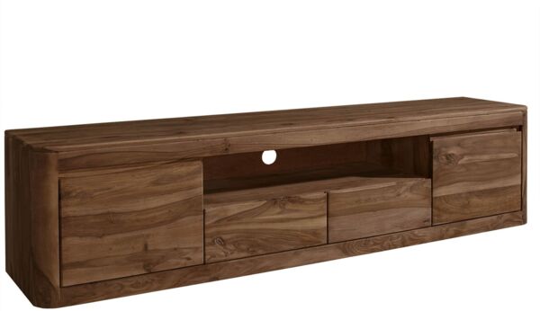 TV-Board Sheesham 200x45x50 smoked cherry gebeizt TORONTO #151