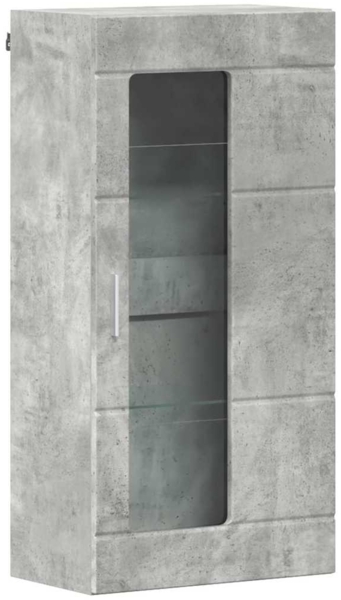 vidaXL Holzschrank Beton Grau 50 x 29 x 100 cm Holzwerkstoff 880224