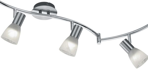 Schicker 36 Watt LED Strahler in Nickel matt Bild 6