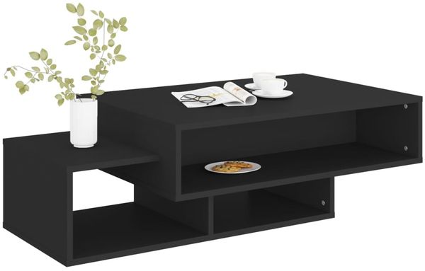 vidaXL Couchtisch Schwarz 105x55x32 cm Holzwerkstoff 808523 Bild 4