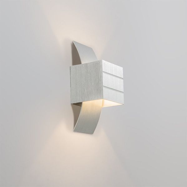 Qazqa Wandleuchte Amy, ohne Leuchtmittel, Warmweiß, QAZQA Wandleuchte, g9, Stahl, Aluminium, Design
