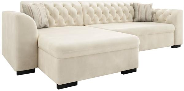 Ecksofa Lerito (Magic Velvet 2250 + Senegal 825, Seite: Links)