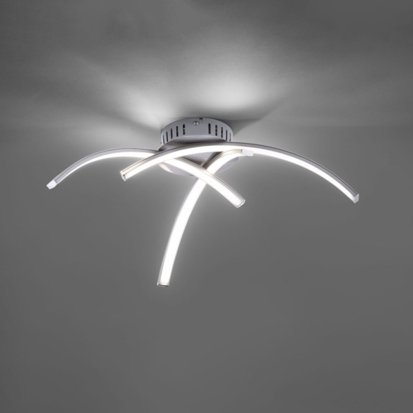 LED Deckenlampe, Strahler gebogen, Durchmesser 40 cm Bild 5