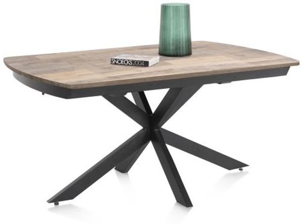 PAVALON Esstisch braun HPL 140cm x 100cm x 77cm