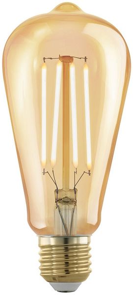 Leuchtmittel LM_LED_E27 Glas - inklusive 1x 4W, E27, 1700K