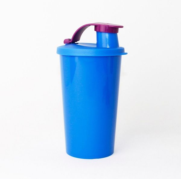 TUPPERWARE Becher Tupperware Trinkbecher Blau/Lila 330 ml