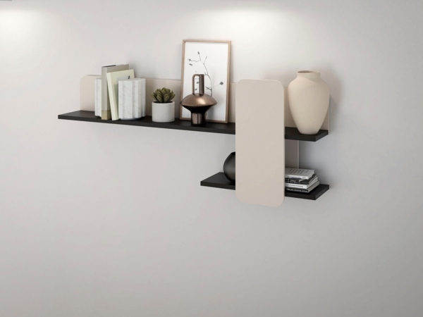 Wandboard Venedig / Vodol, Holzwerkstoff, Beige, 150 x 60 x 23 cm