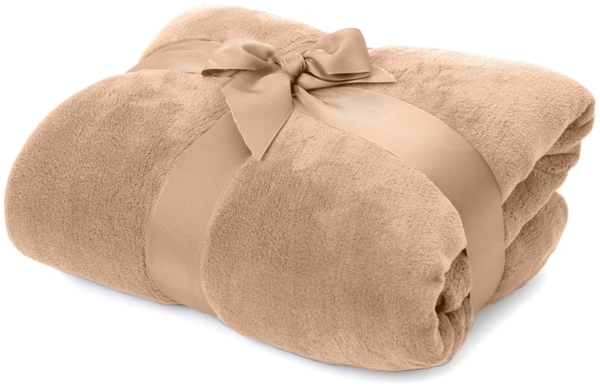 Wohndecke Kuscheldecke Sofadecke Tagesdecke Coral Fleece 150x200cm, Lumaland
