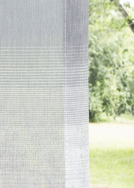 LYSEL® Vorhang Luisa Hellgrau, (1 St), transparent, HxB 245x140cm Bild 2