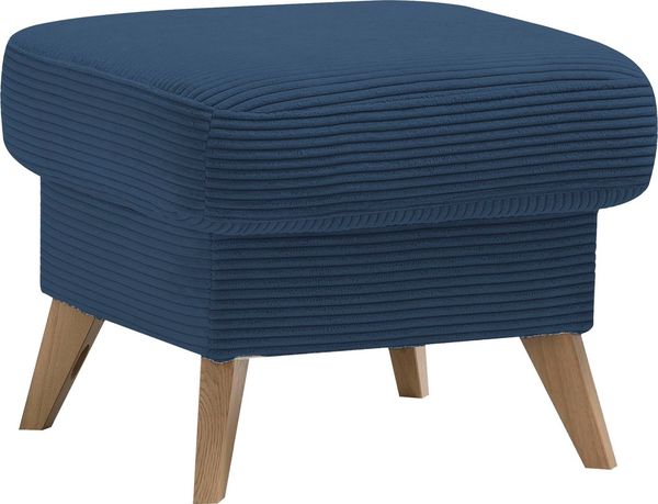 exxpo - sofa fashion Hocker Samso, kompakte und bequeme Sitzgelegenheit in aktuellem Cord Bezug