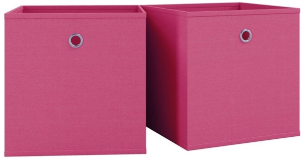 VCM 2er-Set 'Boxas' Faltbox, 28 x 27 x 27 cm, rosa