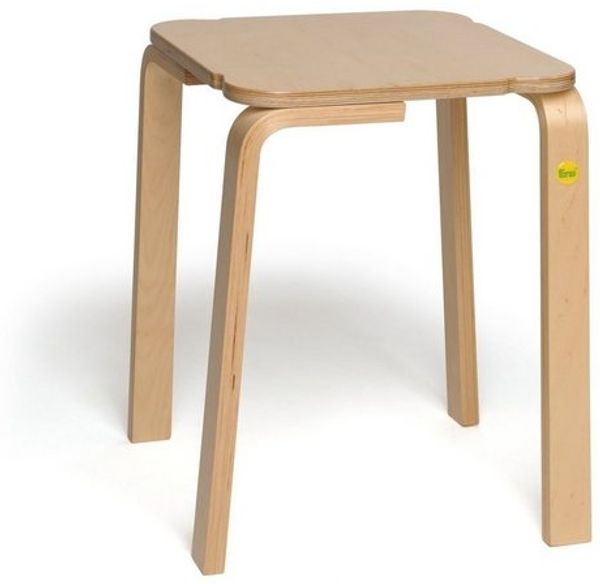Erzi Hocker 48 aus Formholz Bild 2