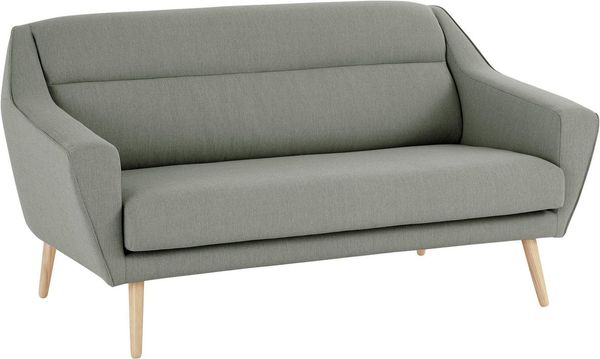OTTO home 2-Sitzer Bille, mit Naht im Rückenkissen und Eiche-Beinen, Design by Morten Georgsen
