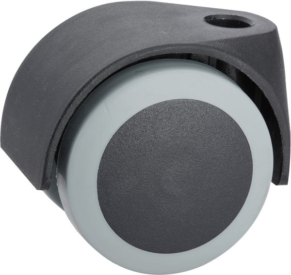 Stuhlrolle Ø 50 mm für empfindliche Böden mit Gewindestift Tragkr. 40 kg