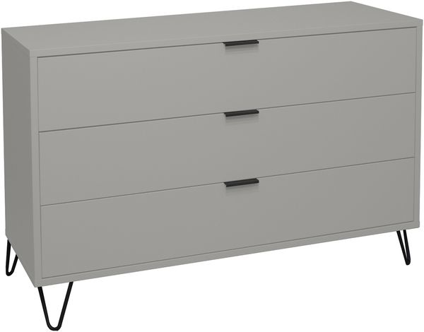 Maeusbacher Bonnie Kommoden Draht kreidegrau matt lack BxHxT: 119 x 80 x 45 cm Bild 3