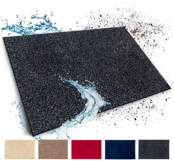 Floordirekt Fußmatte Nasa Schmutzfangmatte, rechteckig, Höhe: 14 mm, waschbar bei 30 Grad, schmutzabsorbierend