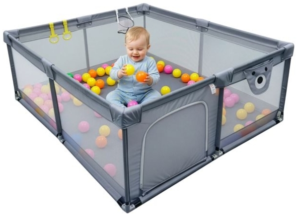 Laufstall Baby mit 50 Bällen 10051358_901