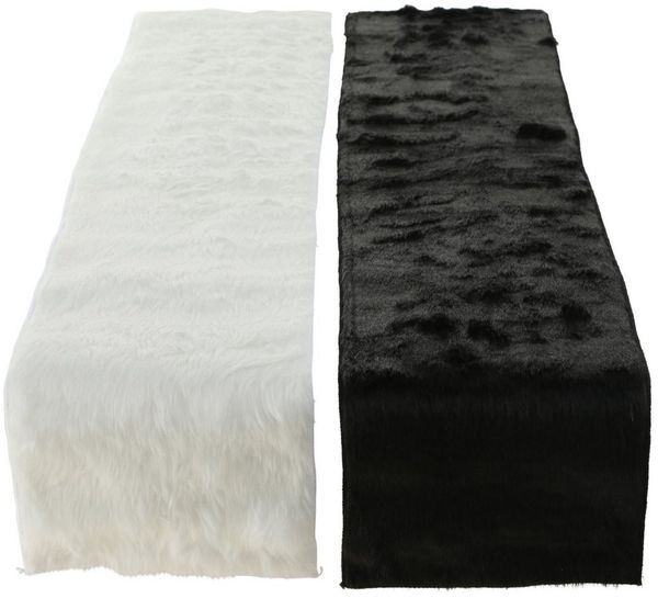BOLTZE Tischläufer Felly Tischläufer sortiert schwarz/weiss 120cm (1 Stück)