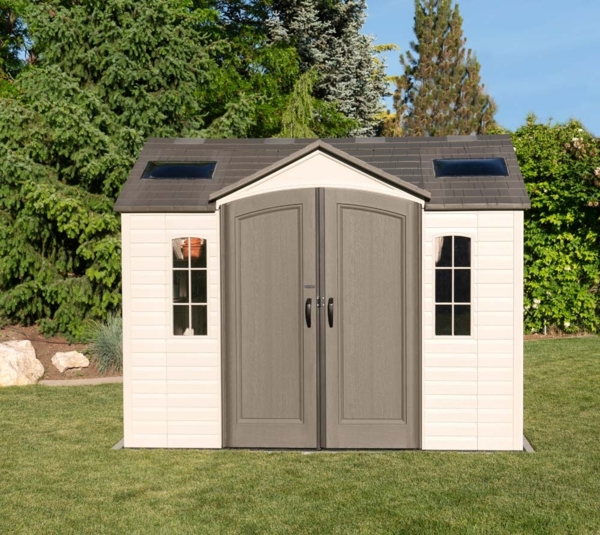 Lifetime Kunststoff Gerätehaus Sky | Lichtgrau | Bild 2