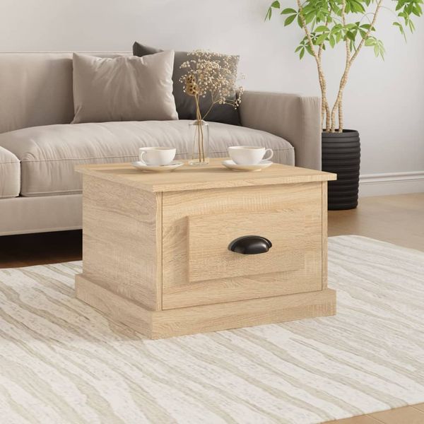 vidaXL Couchtisch Sonoma-Eiche 50x50x35 cm Holzwerkstoff 816251