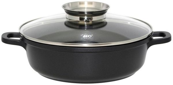 Elo Servierpfanne ALUCAST, für alle Herdarten, Ø 32 cm, Aluminiumguss