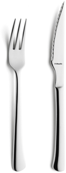 Amefa CHULETERO Steakbesteck Set 12-teilig hochglanzpoliert