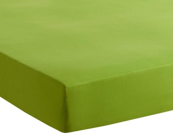 TRAUMSCHLAF Spannbettlaken Single Jersey, Jersey, Gummizug: Rundumgummi, (1 Stück), auch für hohe Matratzen Bild 4