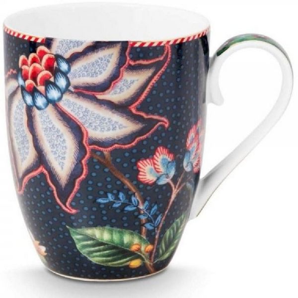 PiP Studio Tasse Henkelbecher Berry Blues Blue (Groß)