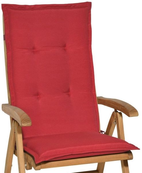Beautissu Hochlehner Auflage Loft HL Rot