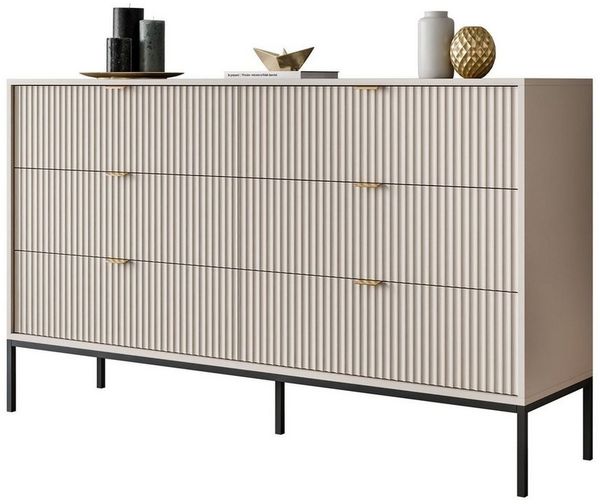 Lookway Kommode CORTADO KS154 mit Schubladen, Breite 154cm