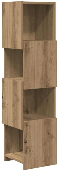 vidaXL Eckschrank Weiß 25,5 x 25 x 102 cm Holzwerkstoff 889812 Bild 1