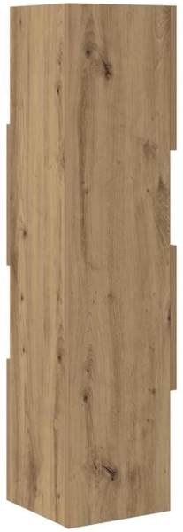 vidaXL Eckschrank Weiß 25,5 x 25 x 102 cm Holzwerkstoff 889812 Bild 6