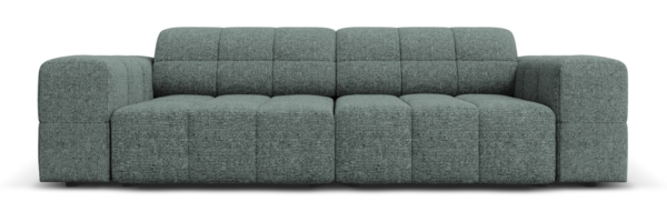 Micadoni Sofa Jennifer 3-Sitzer Chenille Petrol