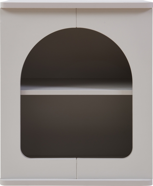 Nachttisch Trorhun 48 x 40 x 30 cm Grau [en. casa] Bild 5