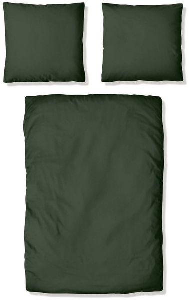Guido Maria Kretschmer Home&Living Bettwäsche Mila in 135x200, 155x220 oder 200x200 cm, Mako-Satin, 3 teilig, Mako-Satin, Bettwäsche aus Baumwolle, unifarbene Bettwäsche
