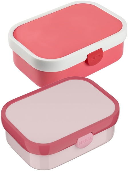 Mepal CAMPUS Brotdose mit Gabel pink & cool pink 2er Set (2025)